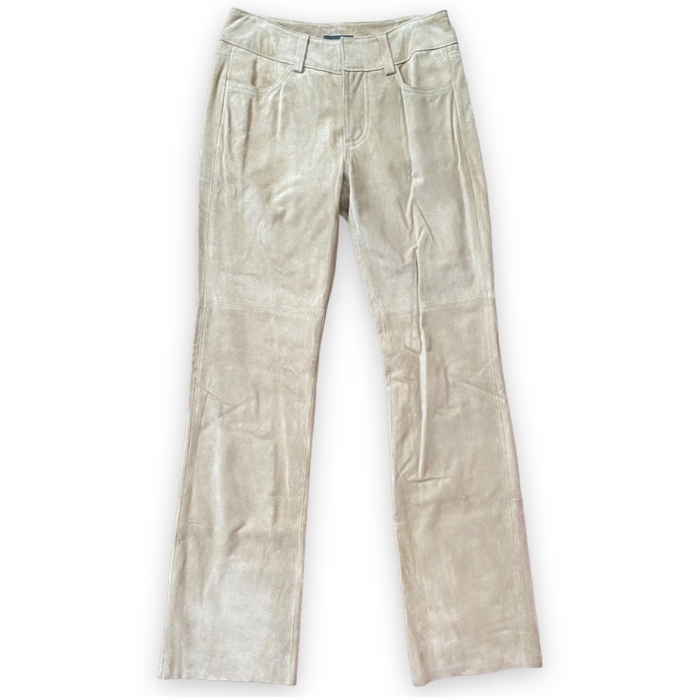 Vintage Suede Leather Pants